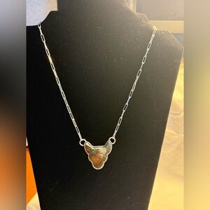 Cow head Royston Turquoise necklace NWOT